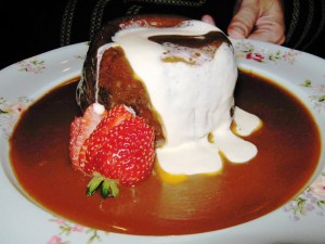 Sticky Date Pudding:  Photo by Sharon Apted via Public Domain Pictures.net.